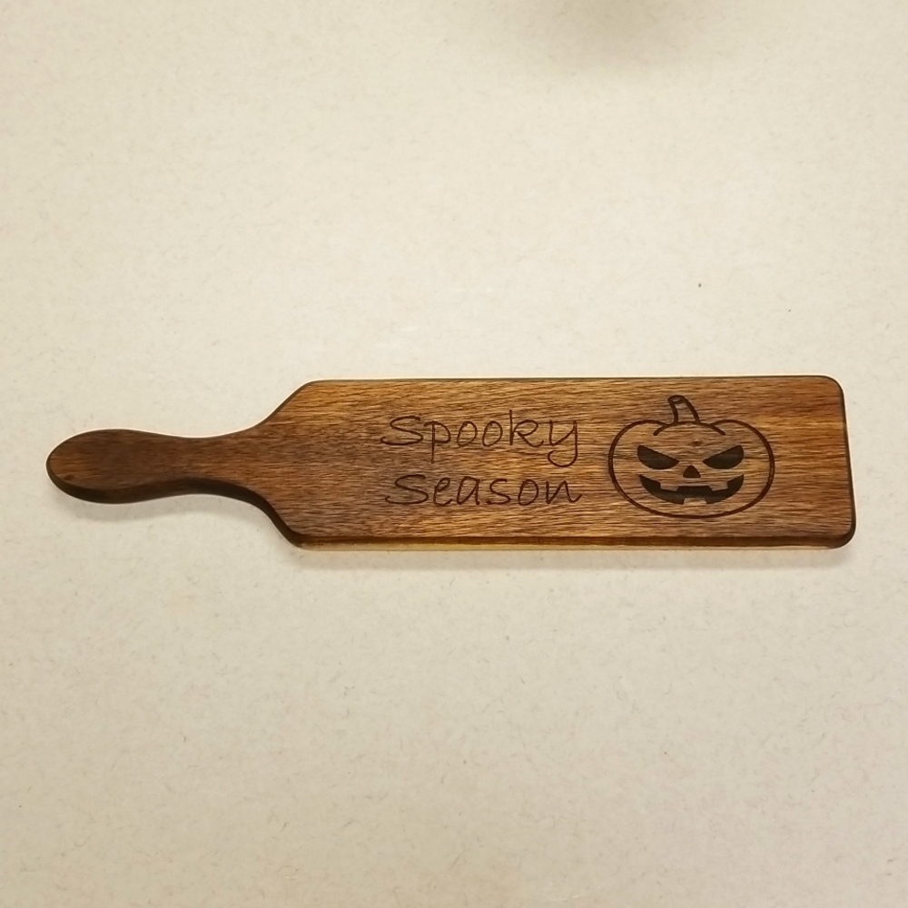 2 Sided Decorative Halloween/ Christmas Cutting Board